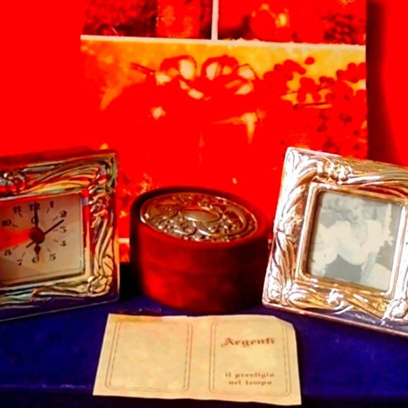 Argenti Sterlina Italian Sterling Vintage Set NWT - Picture 11 of 11